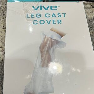 If you have yo wear a caste then here is your helper Vive White Leg Cast Cover.